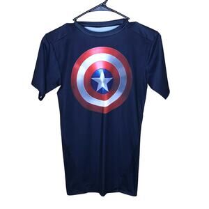 Under Armour Captain America Compression Shirt S